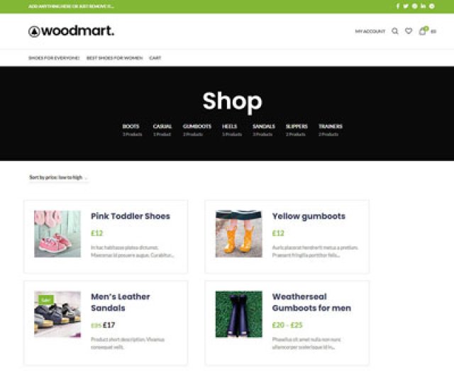 قالب سفارشی برای محصولات WooCommerce