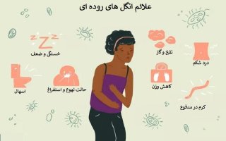 انواع انگل روده + علائم آنها