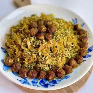 خواص و طرز تهیه کلم پلو شیرازی